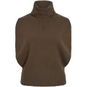 ROUGE EDIT Rullekrave Strik Vest