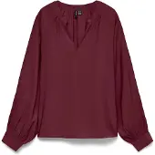 Vero Moda Bluse 'VMLouisa' merlot