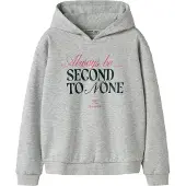 Name it Sweatshirt 'Oda' lysegrå