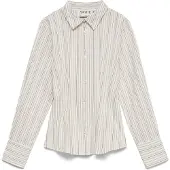 Vero Moda Bluse 'AWCelia' cognac / mokka / lysebrun