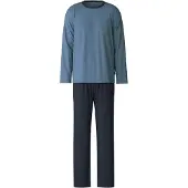 Calida Pyjamas lang blå / mørkeblå