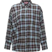 JJXX Bluse 'JXJAMIE' himmelblå / brun