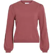 Vila Pullover 'VIElla' magenta