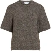 Vila Pullover 'VIMarley' brun-meleret