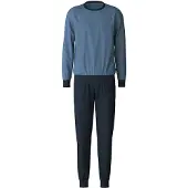 Calida Pyjamas lang blå / mørkeblå