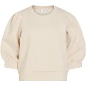 Vila Sweatshirt 'VIVera' lysebeige