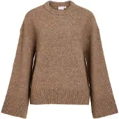 Vila Pullover 'ESSY' brun