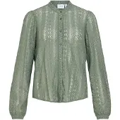 Vila Vichikka Blonde Skjorte