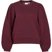 Vila Sweatshirt 'VIVera' vinrød