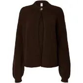 Y.A.S Cardigan 'YASEnya' mørkebrun