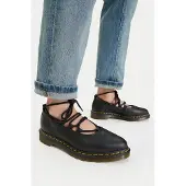 Dr. Martens Snøresko 'Elphie II Virginia Black' sort
