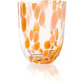 Anna Von Lipa Big Confetti drikkeglas 25 cl Peach