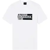 Armani Exchange Bluser & t-shirts sort / hvid