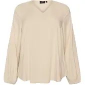 Zizzi Bluse 'LENNI' stone