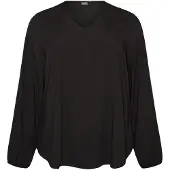 Zizzi Bluse sort