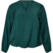 Zizzi Bluse 'CAERIKA' grøn