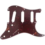 Fender moderne pickguard stratocaster 11 -hul - skildpadde shell