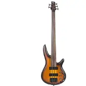 Ibanez SRF705 5-String Fretless Bass Brown Burst Flat