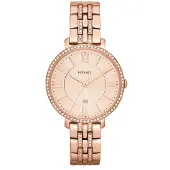 Fossil Dameur ES3546 Dress Rosa guldfarvet/Rosaguldtonet stål Ø36 mm