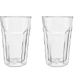Leopold Vienna LV01516, Transparent, Glas, Rund, 2 stk, Rydde, 280 ml