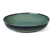Serax Terres de Rêves asiet 17,5 cm Smokey blue/Dark blue