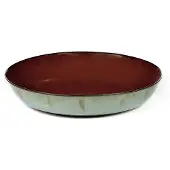 Serax Terres de Rêves tallerken 21 cm Rust/Smokey blue