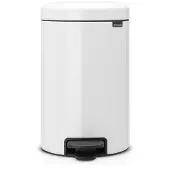 Brabantia New Icon pedalspand 12 liter white (hvid)
