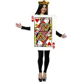 Guirca Damekortdronning Kostume