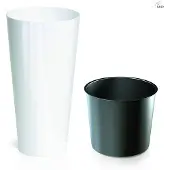 Prosperplast 64l Tubus Slim Collection 40x40x76.2 Cm Za4096 Blomsterpotte