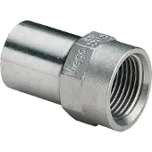 Viega Sanpress Inox indstiksstykke 22 x 1/2" rustfrit stål, 436827