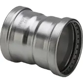 Viega Inox muffe 76,1 mm INOX, rustfri stål, SC-Contur