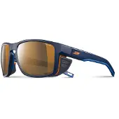 Julbo - Solbriller - Shield Bleu Foncé/Orange Reactiv 2-4 Polarized til Unisex - Blå