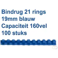 GBC Din A4 19 Mm Spiralryg 100 Enheder