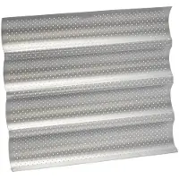 Patisse bageto formos 38 x 33 cm sidabrinė plienas