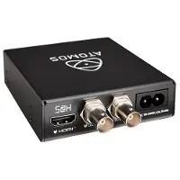 Atomos Connect-AC S2H, Sort, 480i, 576i, 720p, 1080i, 1080p, 2.0 kanaler, SDI, HDMI, 100 - 240 V