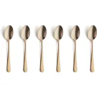 Amefa dessert-skeer 1410 Trend 6 stk guld (komplet til 6 personer)