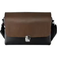 Olympus Premium CBG-11PR - Bæretaske til kamera - læder - sort, brun - for PEN-F