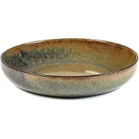 Serax Surface dyb tallerken 21 cm Indi grey