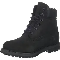 Timberland Snørestøvler 'Premium 6 Inch Lace Up Waterproof Boot Black' sort