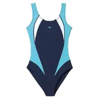 Kangaroos Badedragt aqua / ensian / hvid