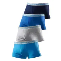 Le jogger Boksershorts navy / royalblå / lyseblå / grå