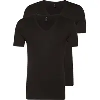 G-Star Basic V-Neck T-Shirt 2-Pack - Black - Men