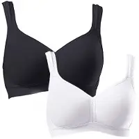 Petite fleur BH sort / hvid
