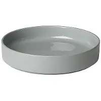 Blomus Pilar dyb tallerken – Ø20 cm Mirage grey