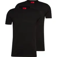 HUGO Pakke med to T-shirts i bomuld med stræk og med slim fit