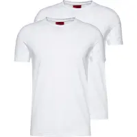 HUGO Pakke med to T-shirts i bomuld med stræk og med slim fit