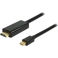 DeLOCK -kabel mini DisplayPort 1.1 (han) til HDMI-A (han), 2 m