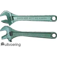 Bahco Standard Center Knurled With Chrome Finish Pliers 27 Mm 205 Mm Skruenøgle