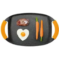 Ibili Basic Stone 36x22.5 Cm Flad Grillpande