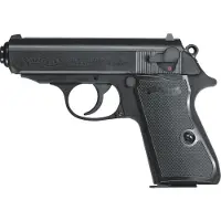 Walther design PPK/S airsoft pistol (6 mm BB, fjederdrevet)